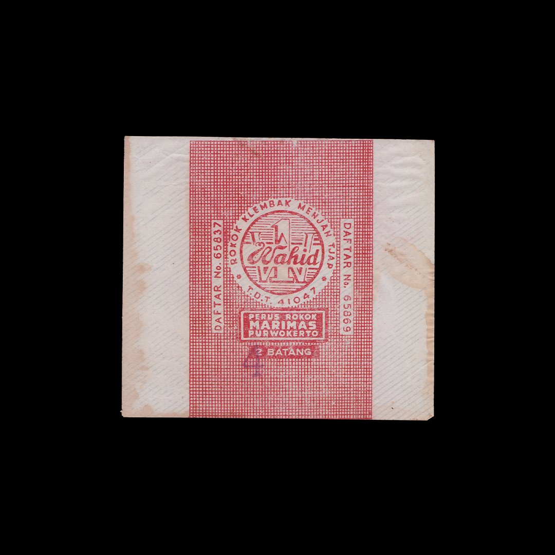 Rokok Klembak Menjan Tjap Wahid