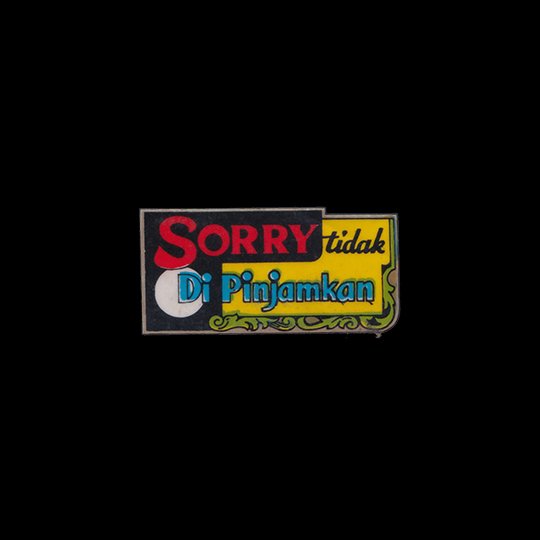 Sorry Tidak Dipinjamkan
