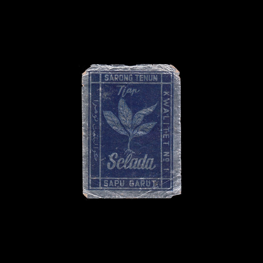 Sarong Tenun Tjap Selada