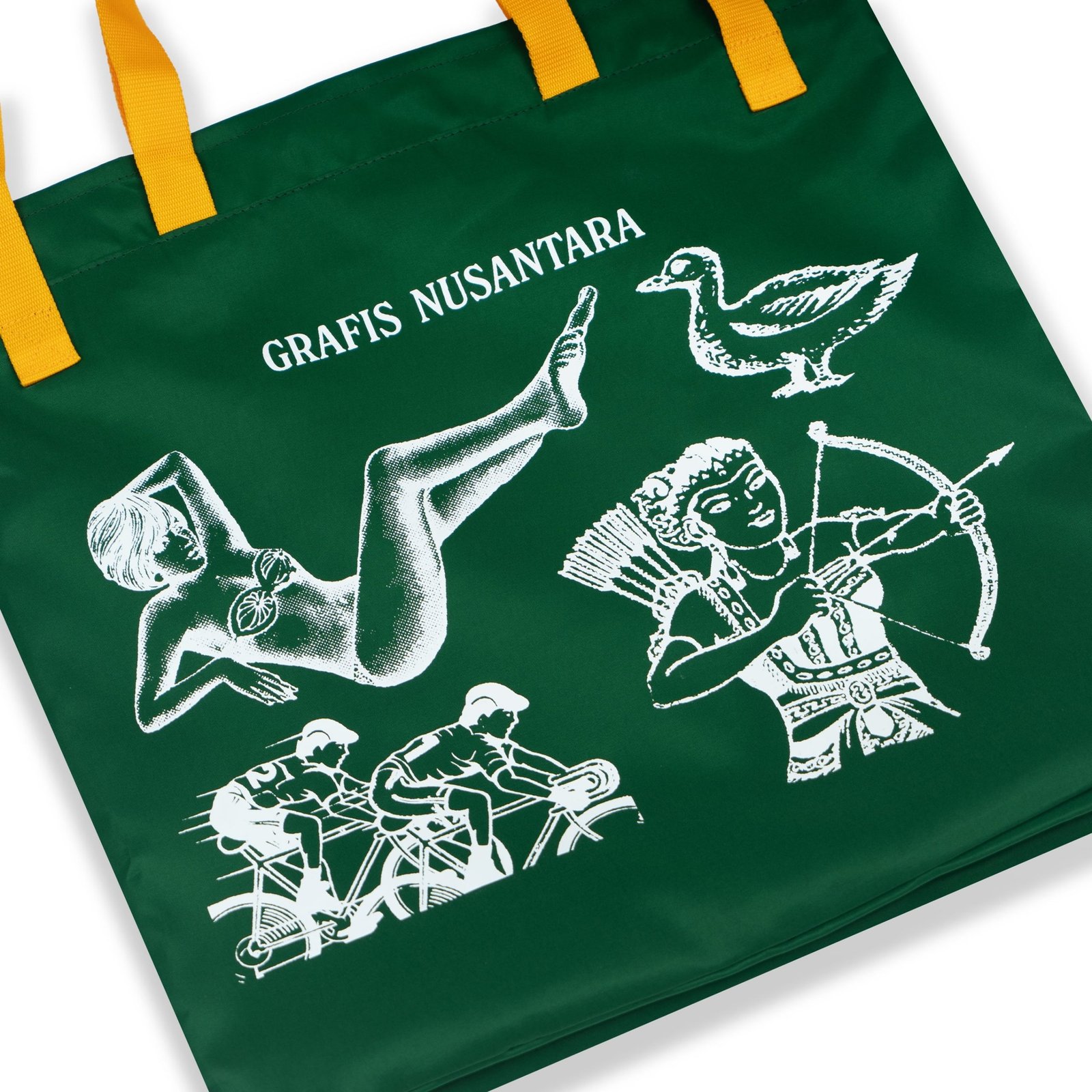 GRAFIS NUSANTARA TOTEBAG GREEN