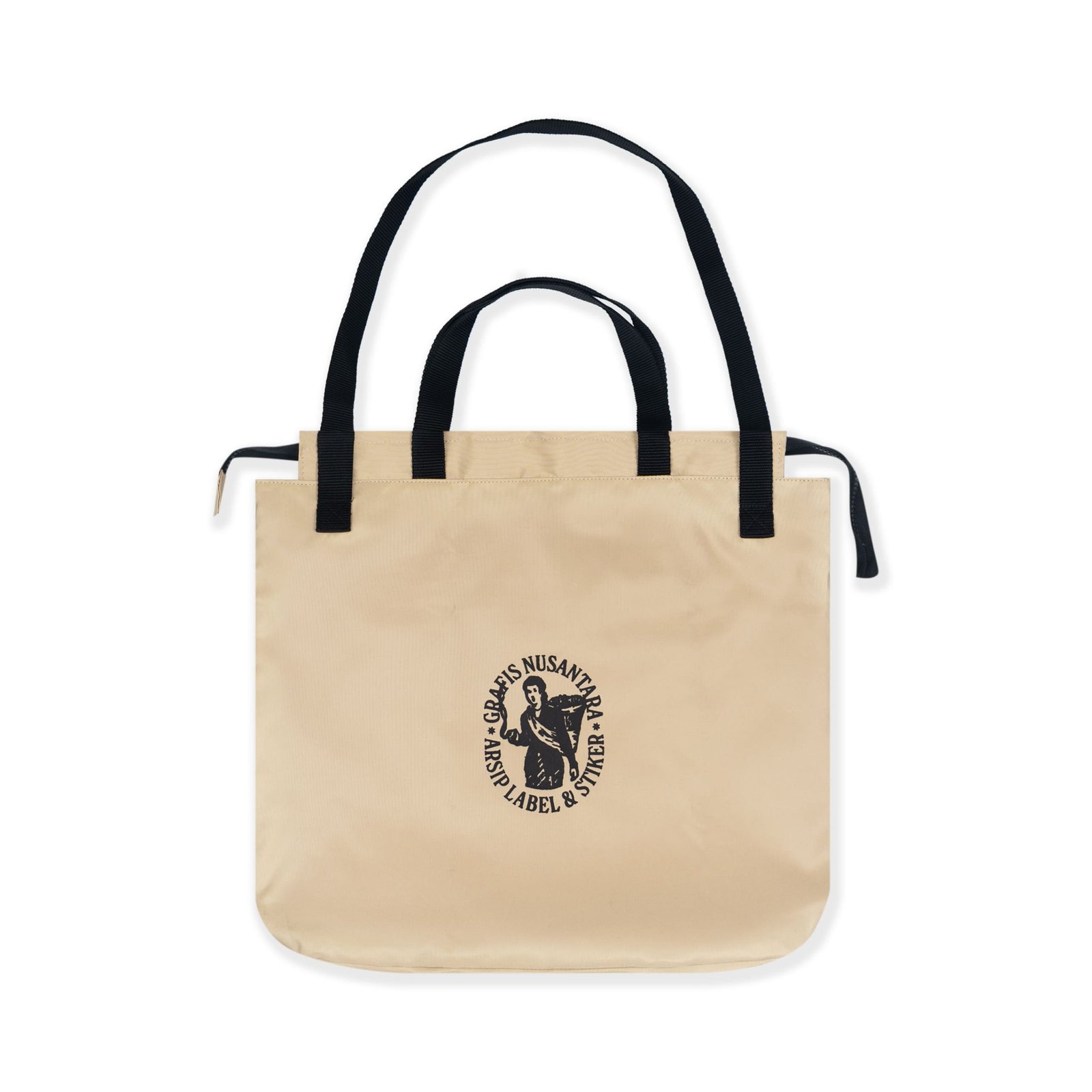 GRAFIS NUSANTARA TOTEBAG BEIGE
