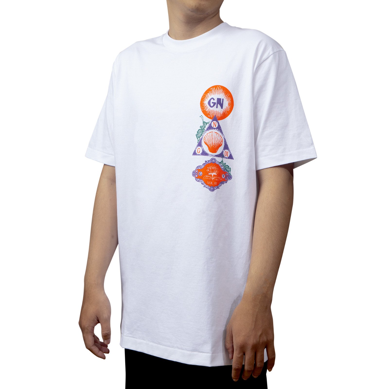 GRAFIS NUSANTARA LABEL KWALITEIT WHITE SHORT TEE