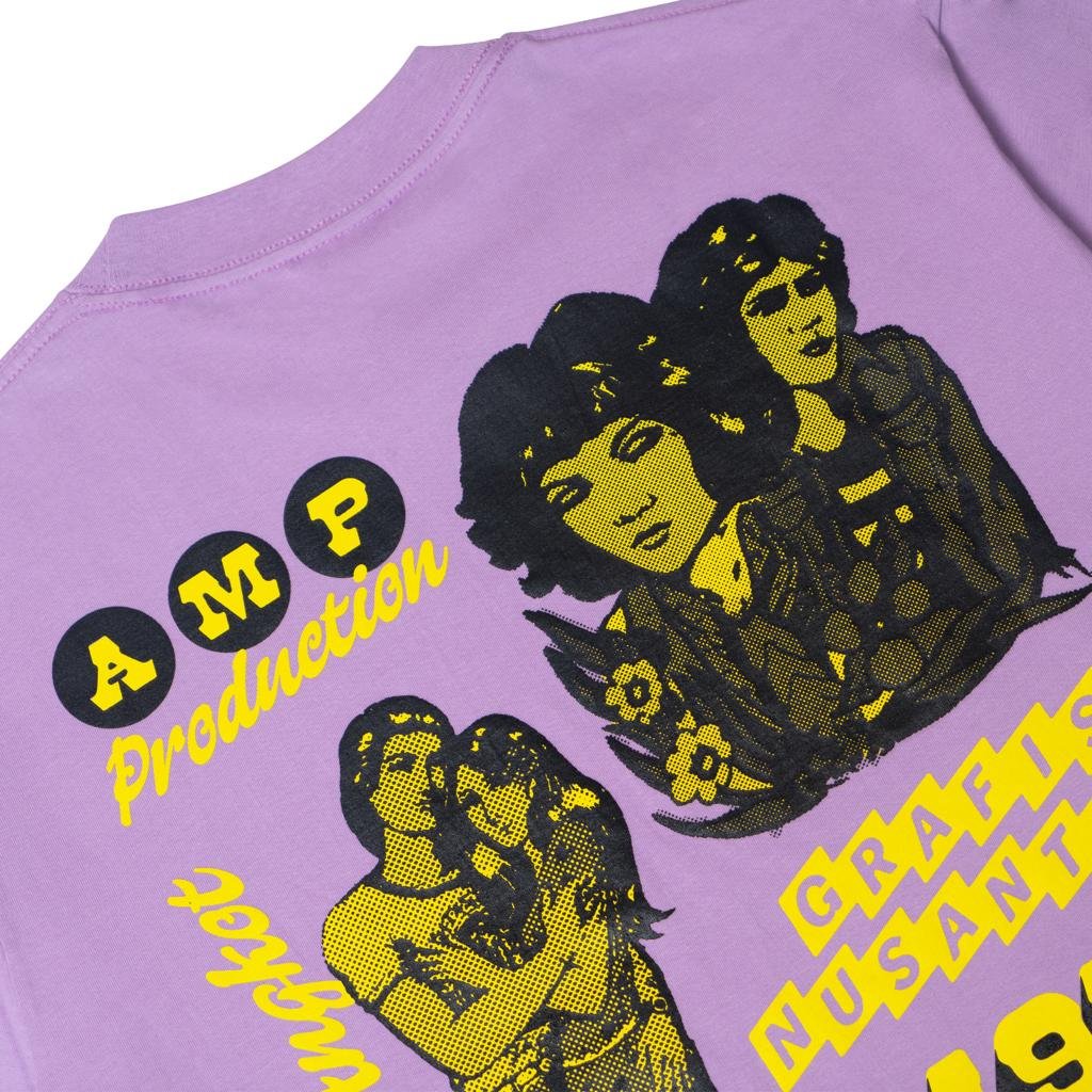 GRAFIS NUSANTARA BEBAS TAPI SOPAN LILAC SHORT TEE