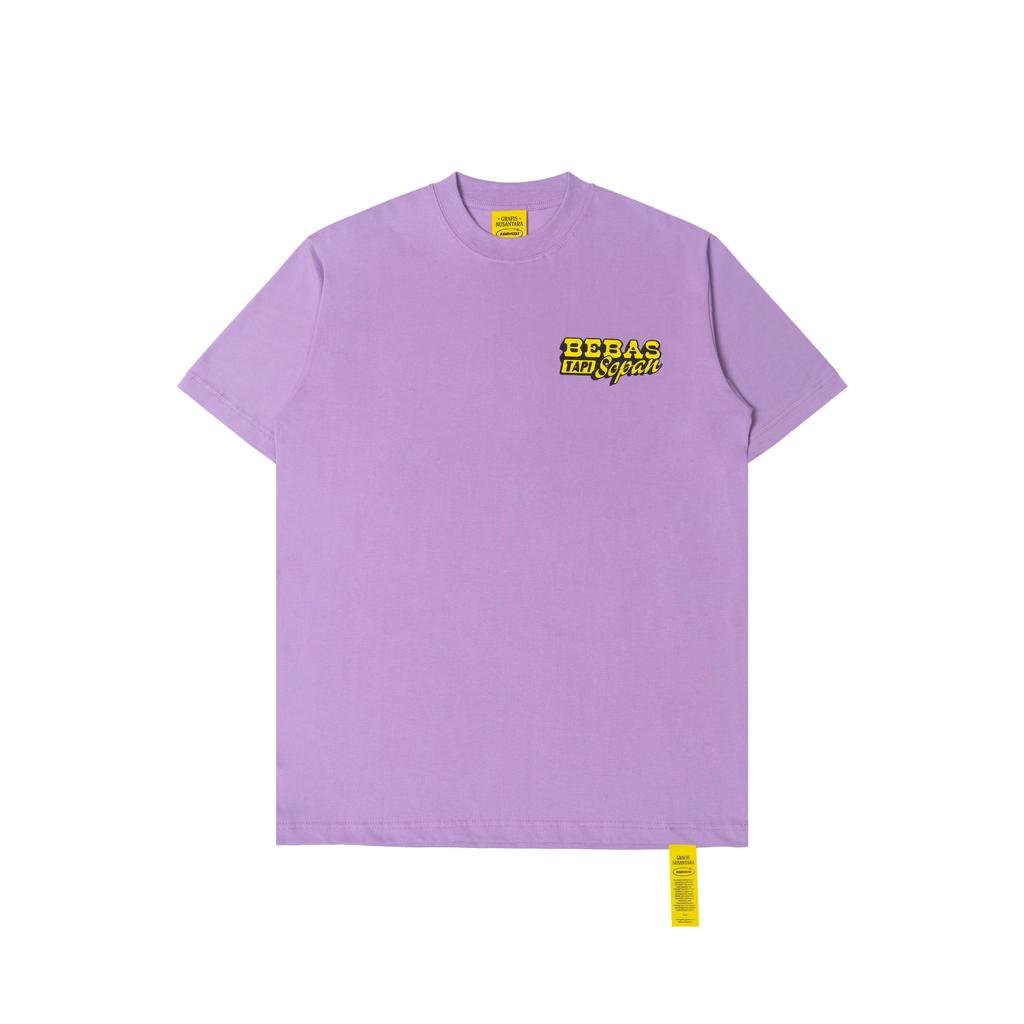 GRAFIS NUSANTARA BEBAS TAPI SOPAN LILAC SHORT TEE