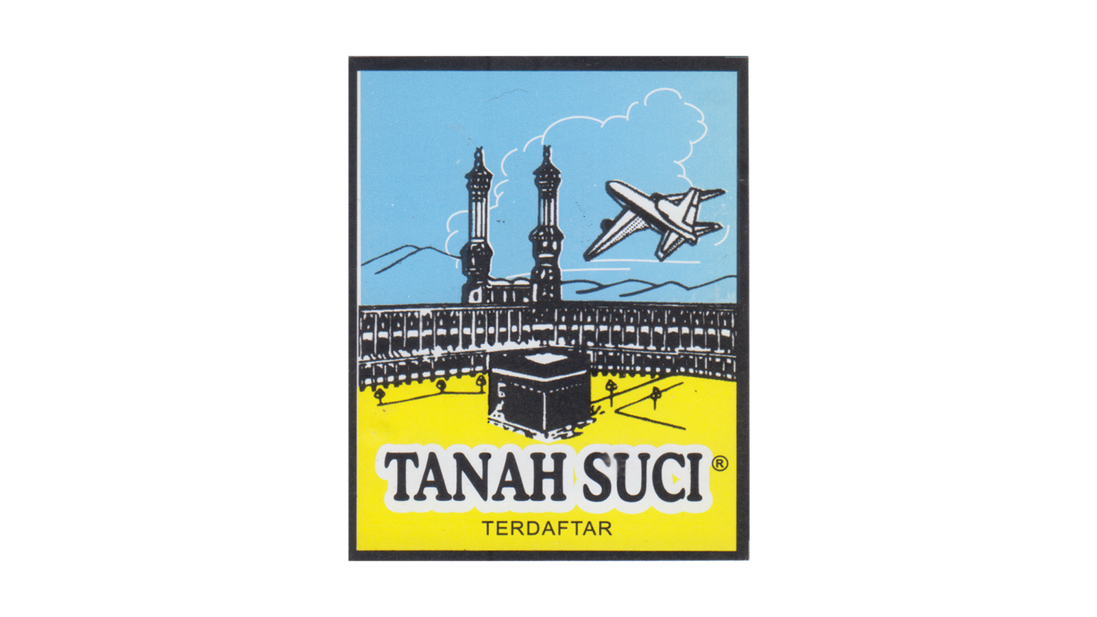 [Fig. 3] This printed paper label from the Grafis Nusantara Collection features the Tanah Suci sarung label.